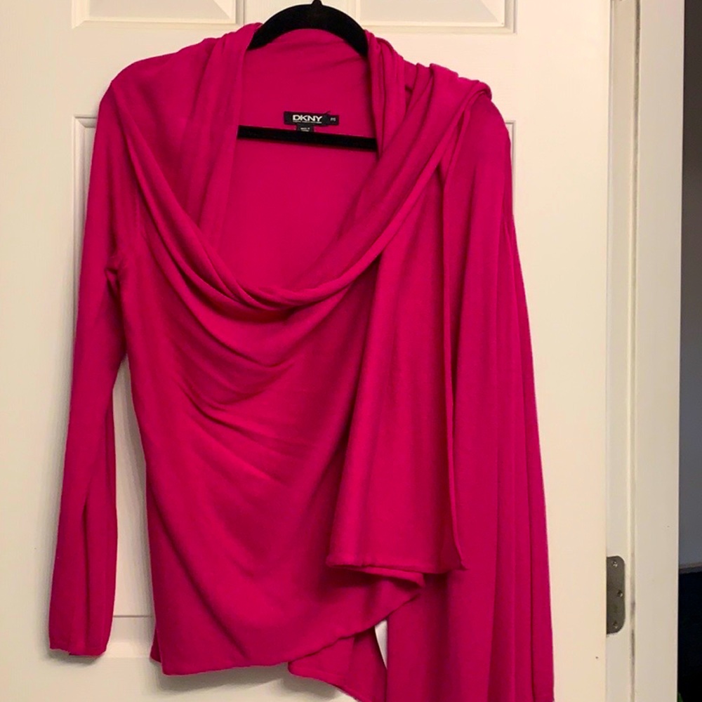 DKNY Cozy Wrap Raspberry